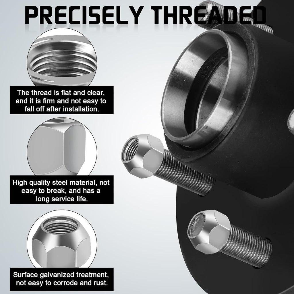 10 PCS 1/2-20" Trailer Wheel 509 Lug Nuts，Galvanized Trailer Lug Nuts fit for 1/2" Wheel Lug Studs Dexter EZ Lube Trailer Camper RV，Trailer Axle Hub Tire Lugs Nuts Open End Acorn Nut.
