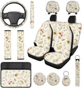 boho car seat covers full set with steering, main product view