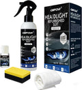 QIFOR Automotive Headlight Restoration kit - 6.76 fl oz | oxidized and yellowed automotive headlamps, blurring enhanced crystalline coating refurbisher