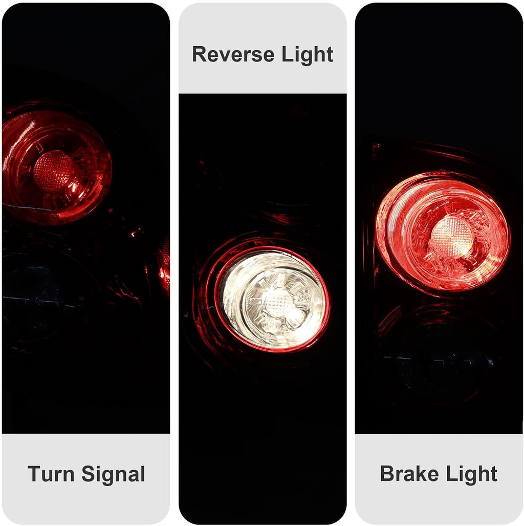 Tail Lights Assembly Compatible with 2010-2015 Chevy Equinox,Left Driver Side Rear Light Taillights Replacement # GM2801242