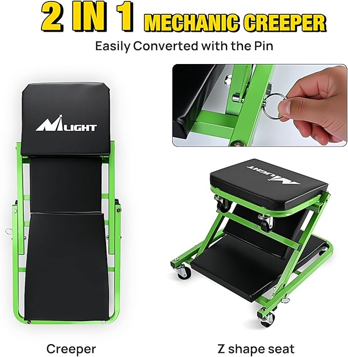 Nilight 36" Z Creeper - Image 3
