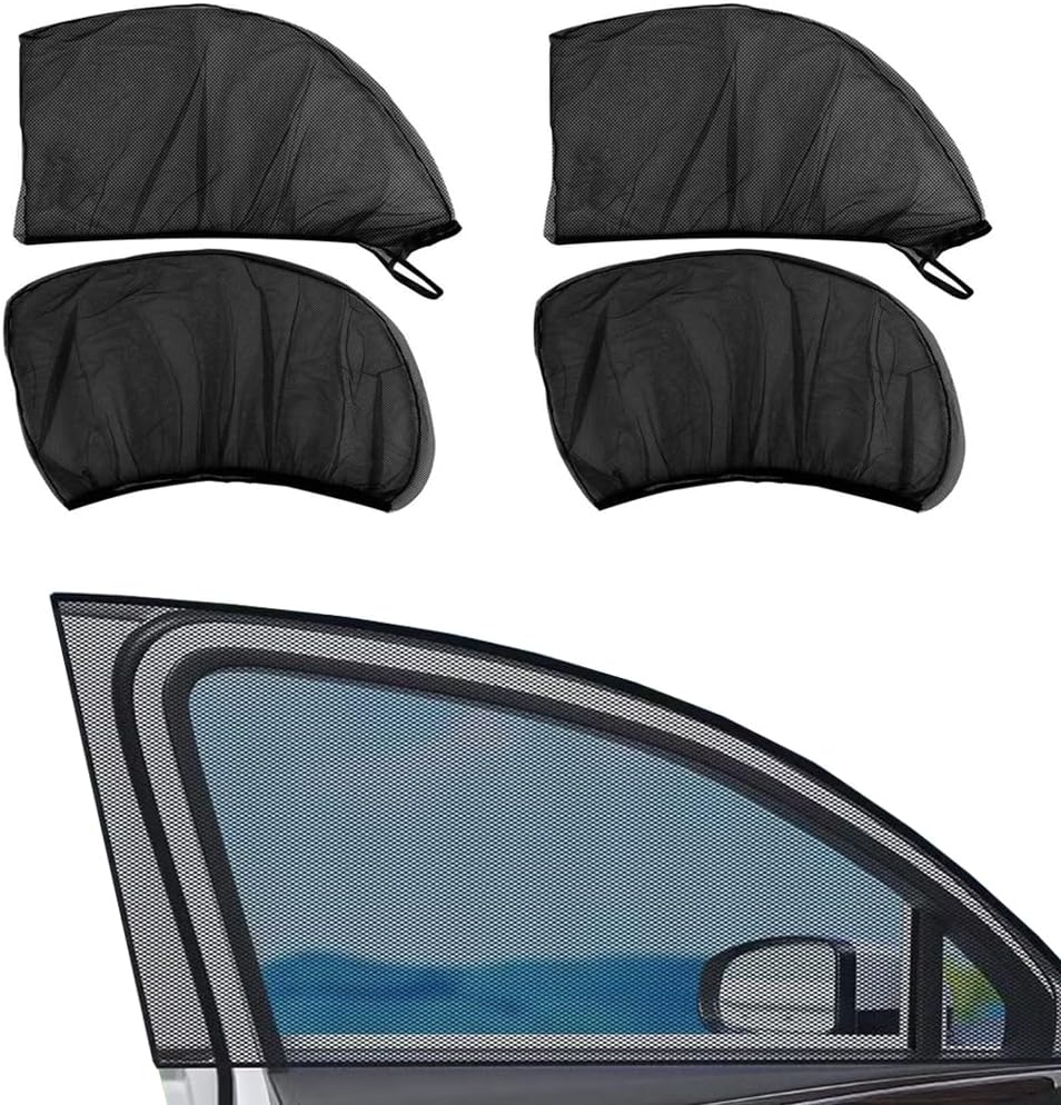 Car Window Screens for Subaru Forester 5 (V) SK 2019-2024, Transit Window Covers Front Door Bug Screens Car Side Window Sun Shade Mosquito Net Solar/UV Protection