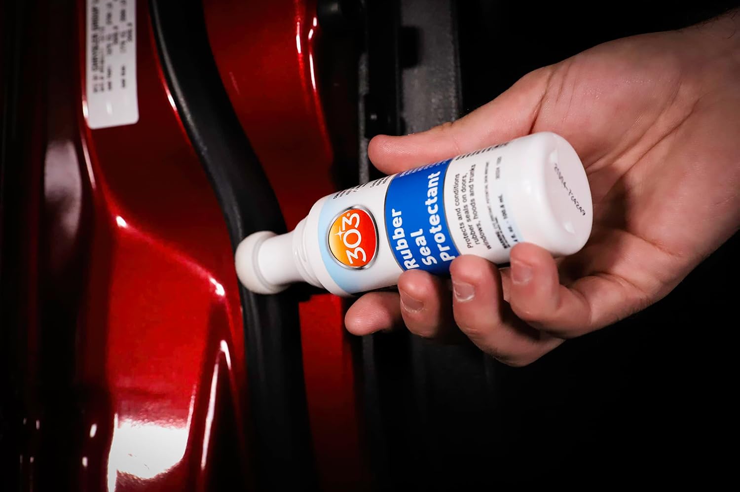 303 Rubber Seal Protectant for Weatherstripping, 3.4 oz | Conditions rubber seals to help prevent cracking, fading, and drying.