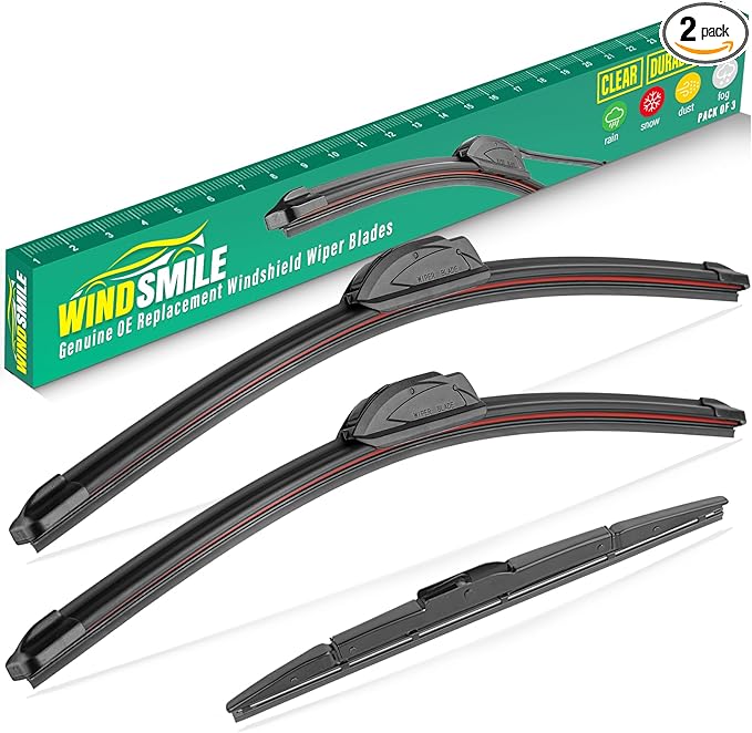 26" 16" 13" Windshield Wiper Blades Replacement by WINDSMILE