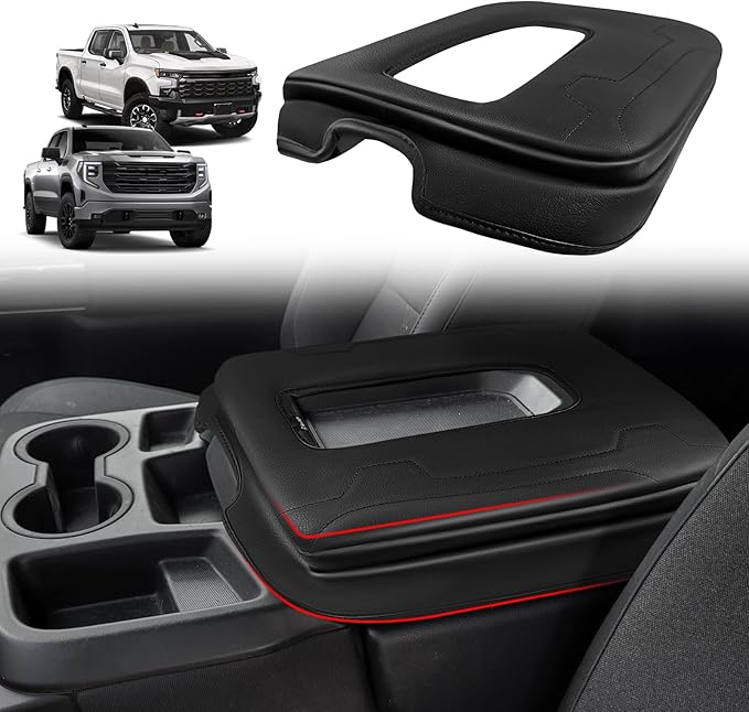 Muslogy Center Console Armrest Cover Compatible by Muslogy