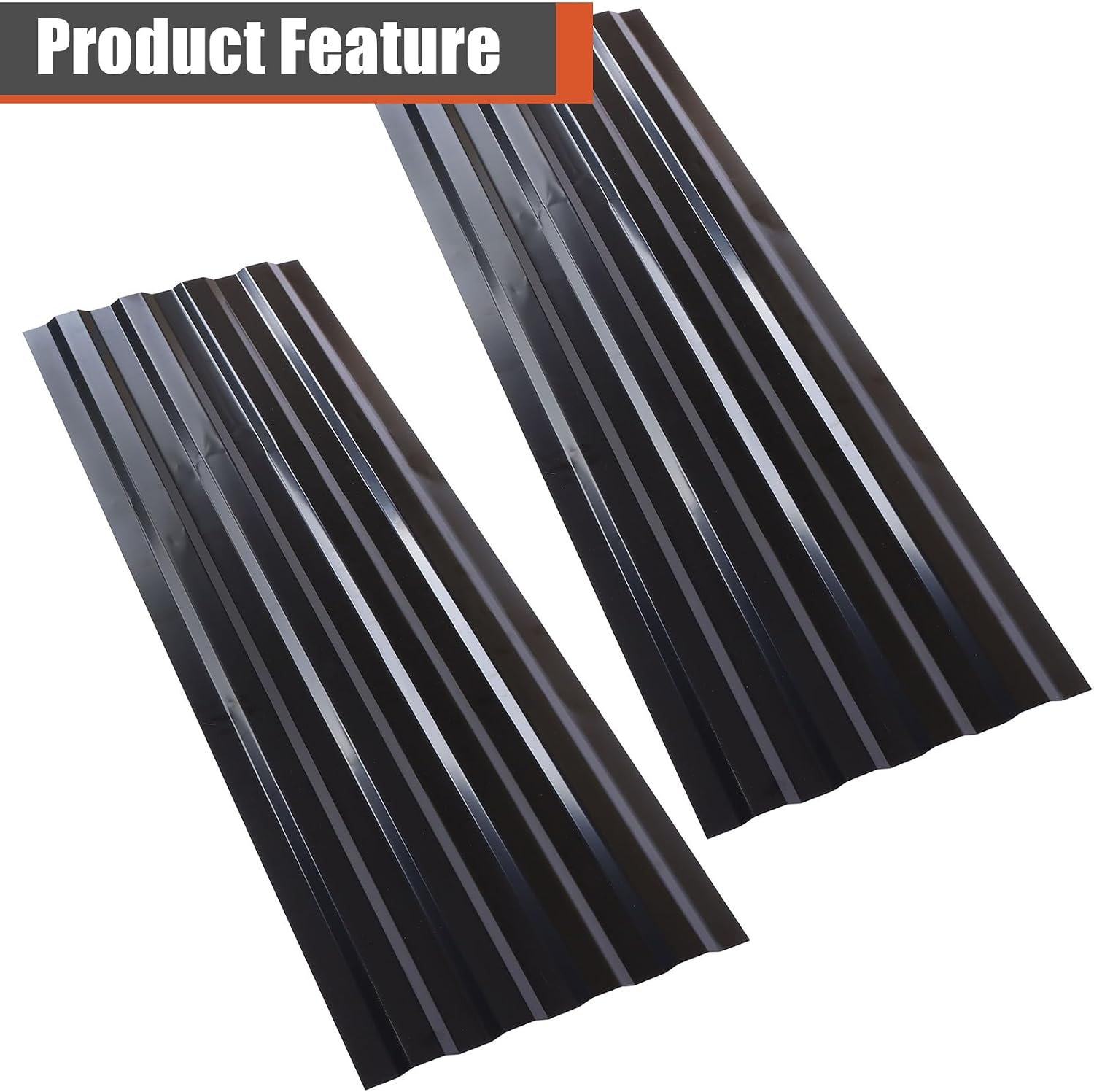 labwork Steel Truck Bed Floor Patch Panel Black 2Pcs Replacement for F250 F350 F450 1999-2016 926-881