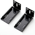 black heavy duty rear mount brackets for soft, main product view