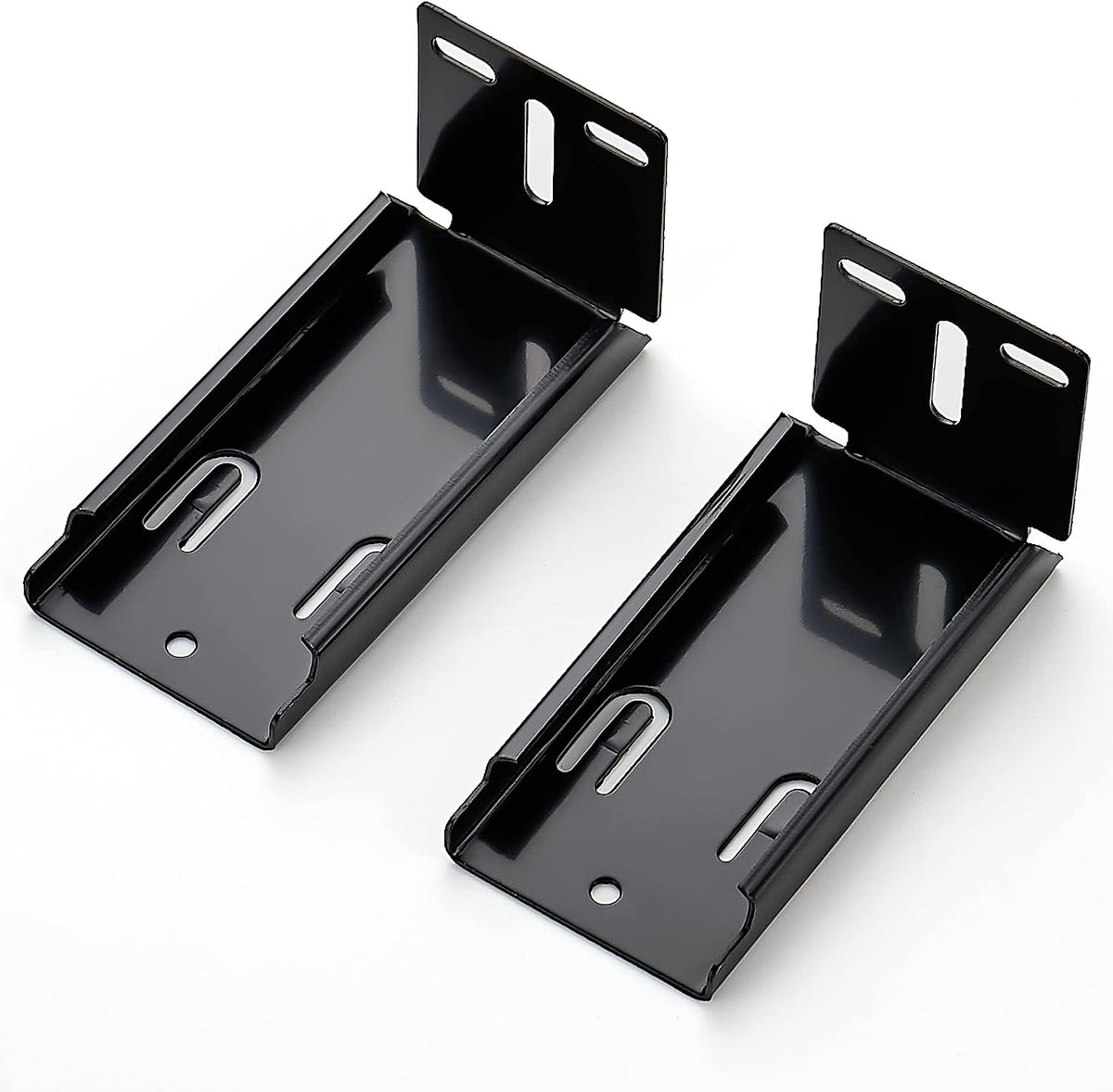 black heavy duty rear mount brackets for soft, main product view