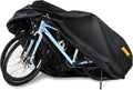 Bike Cover for 1, 2 Bikes Outdoor Waterproof Bicycle Covers 420D Heavy Duty Ripstop Material Offers Constant Protection for All Types of Bicycles All Through The 4 Seasons