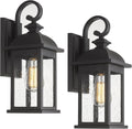 FEMILA Exterior Wall Sconce, 2 Packs Outdoor Waterproof Wall Lights Fixture