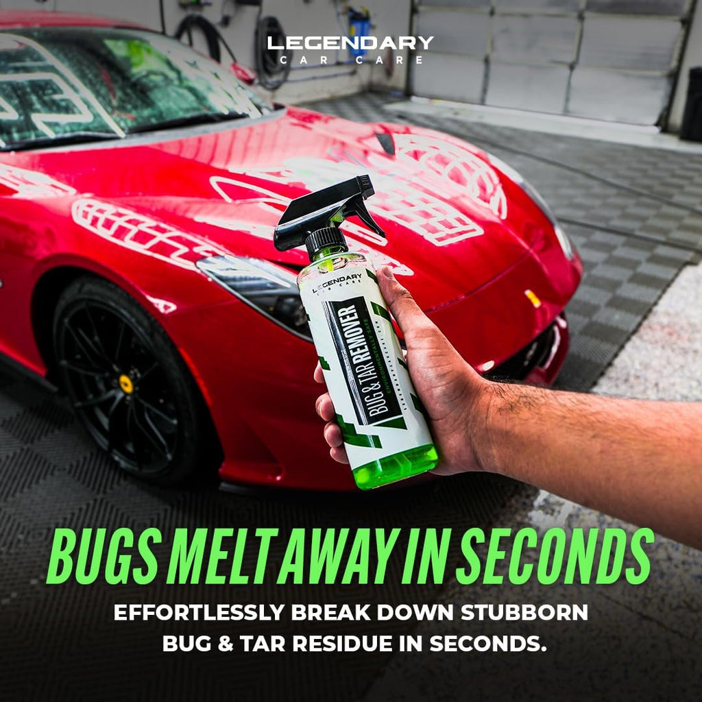 Legendary Cars Tar & Sap Remover Spray – Exterior Detailing, Safe on Ceramic Coating, Wax & Clear Coat, Removes Road Debris & Residue