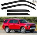 Window Visors Rain Guards for 2010-2024 Toyota 4Runner, Out-Channel Window Vent by YQAUTEC