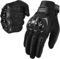 Motorcycle Gloves for Men and Women Full Finger Touchscreen Mountain Dirt Bike by BIHAIZG