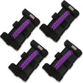 4 X Roll Bar Grab Handles Grip Handle Compatible with Jeep Wrangler JLU JK JKU TJ YJ LJ JT JL & Gladiator JT 1955-2022 UTV & ATV(Purple)