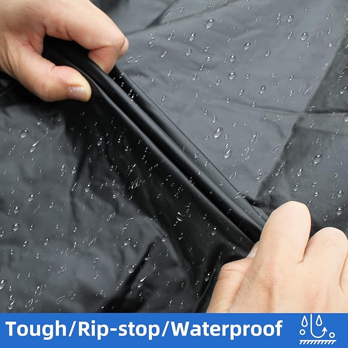 Rough Tire Covers 4 Pack, Waterproof Vinyl Wheel Protectors - Image 2