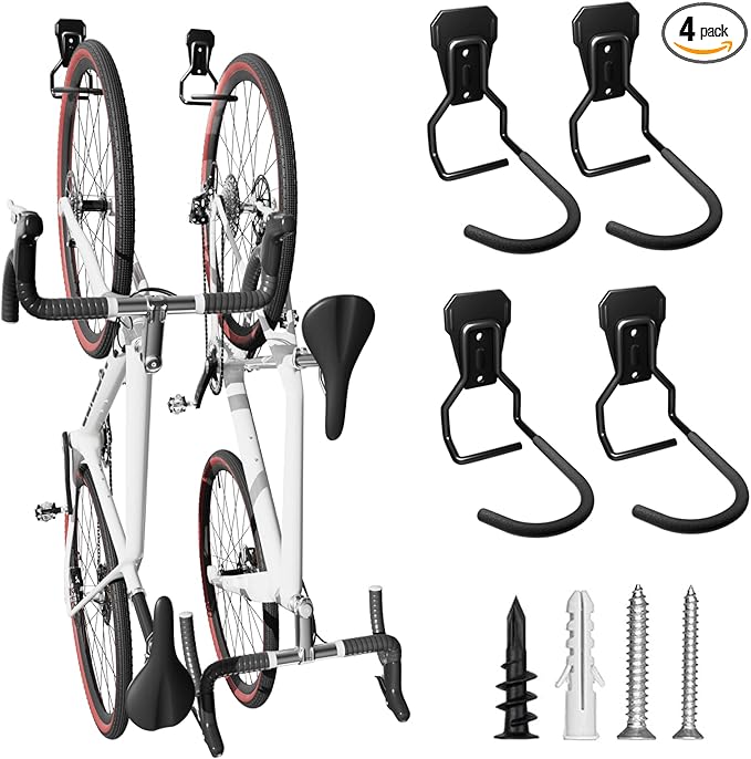 Wall Mount Bike Hooks Bike Hooks by Wallavant
