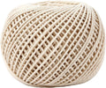 Natural White Cotton Twine String - 1.2mm x 200 Ft for Cooking, Baking & Butchering | Butchers Twine