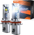SEALIGHT 9007 Bulbs, 50000 LM HB5 Fog Light Bulbs, 1:1 Design, 6500KCool White