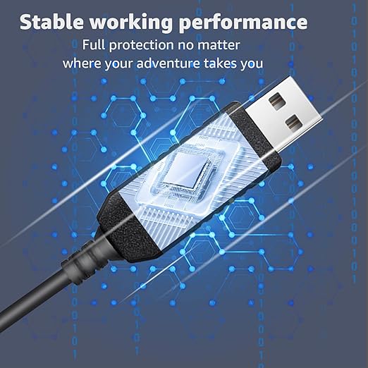 6.56FT USB to RJ11 Plug Cable, Radar Detector Cable Compatible - Image 2