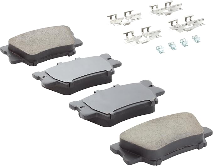 Premium Ceramic Rear Brake Pads Compatible - Image 2
