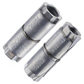 wensilon (100 pcs) 1/2x2-1/2x7/8 double expansion anchor, zinc, main product view