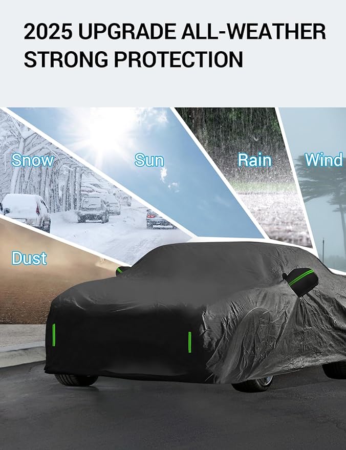 Proadsy 2025 Upgrade Car Cover for 2009-2024 2025 Kia Forte, Waterproof All - Image 3