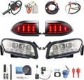 nokins golf cart deluxe led headlight and taillight, main product view