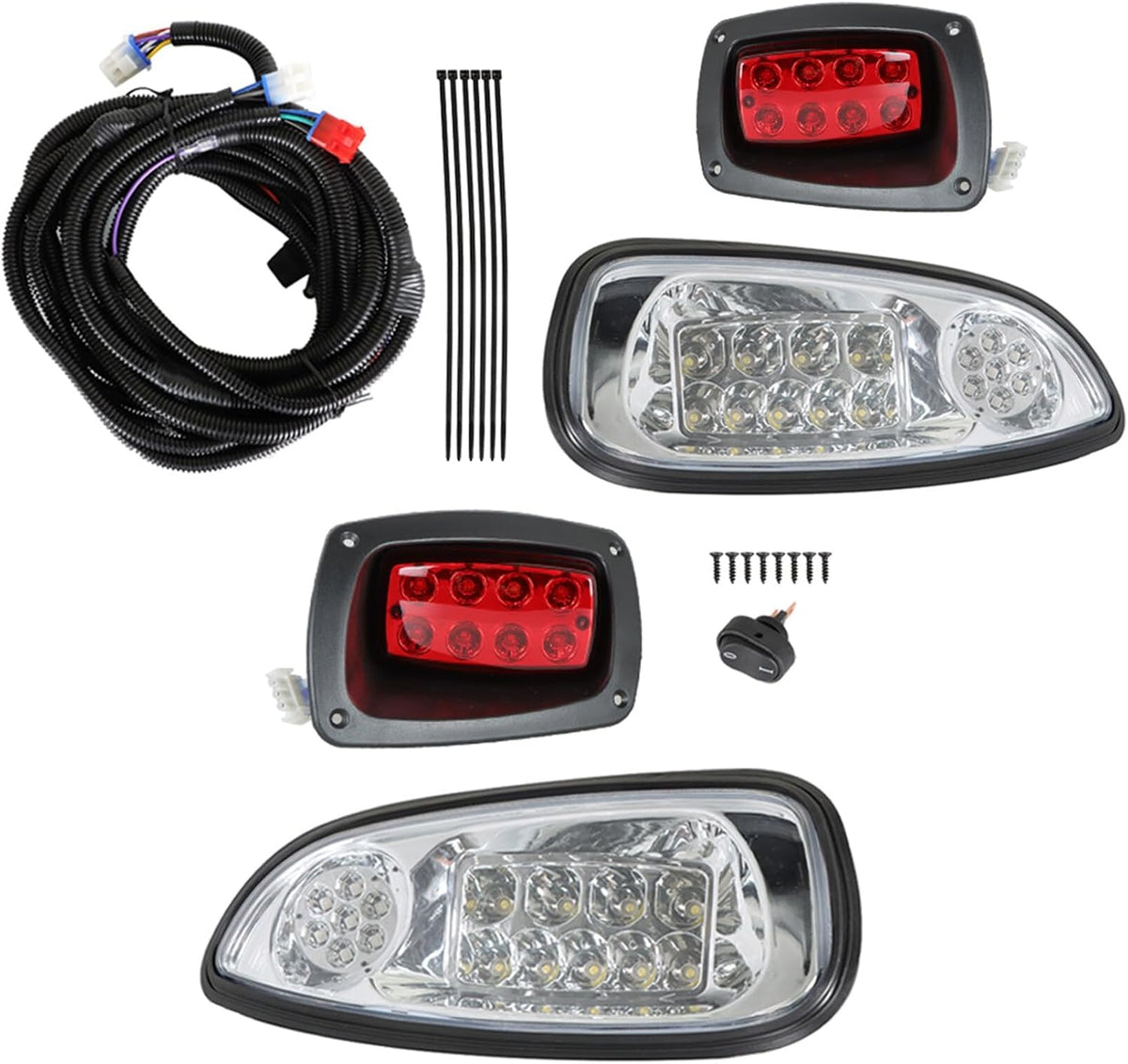 wflnhb all light kit replacement for ezgo rxv, main product view