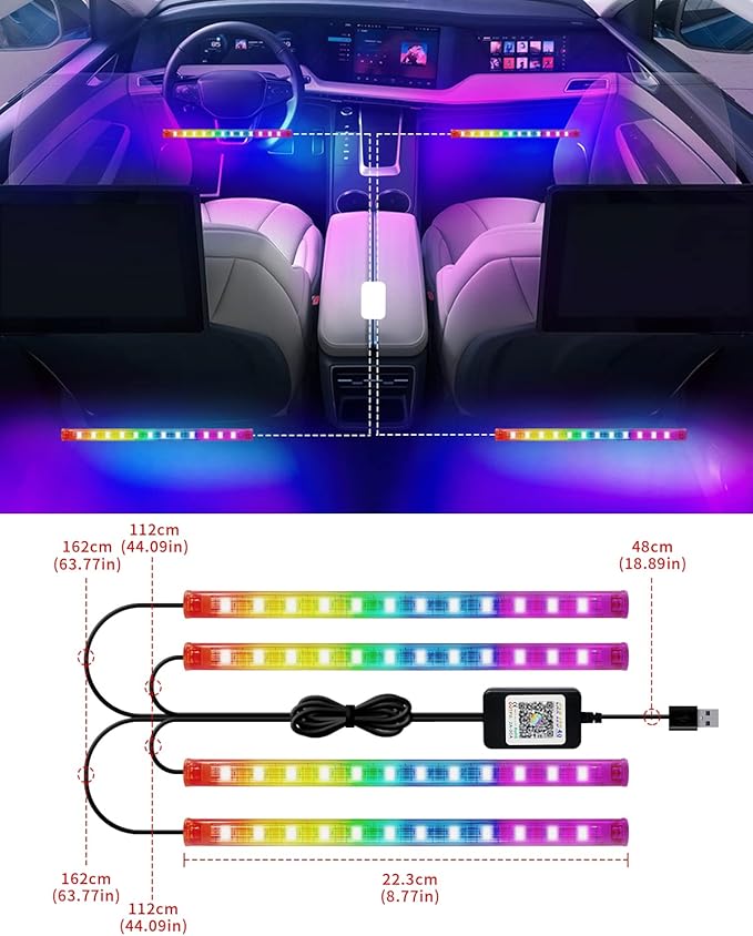 YM E-Bright RGB LED Strip Lights - Image 5