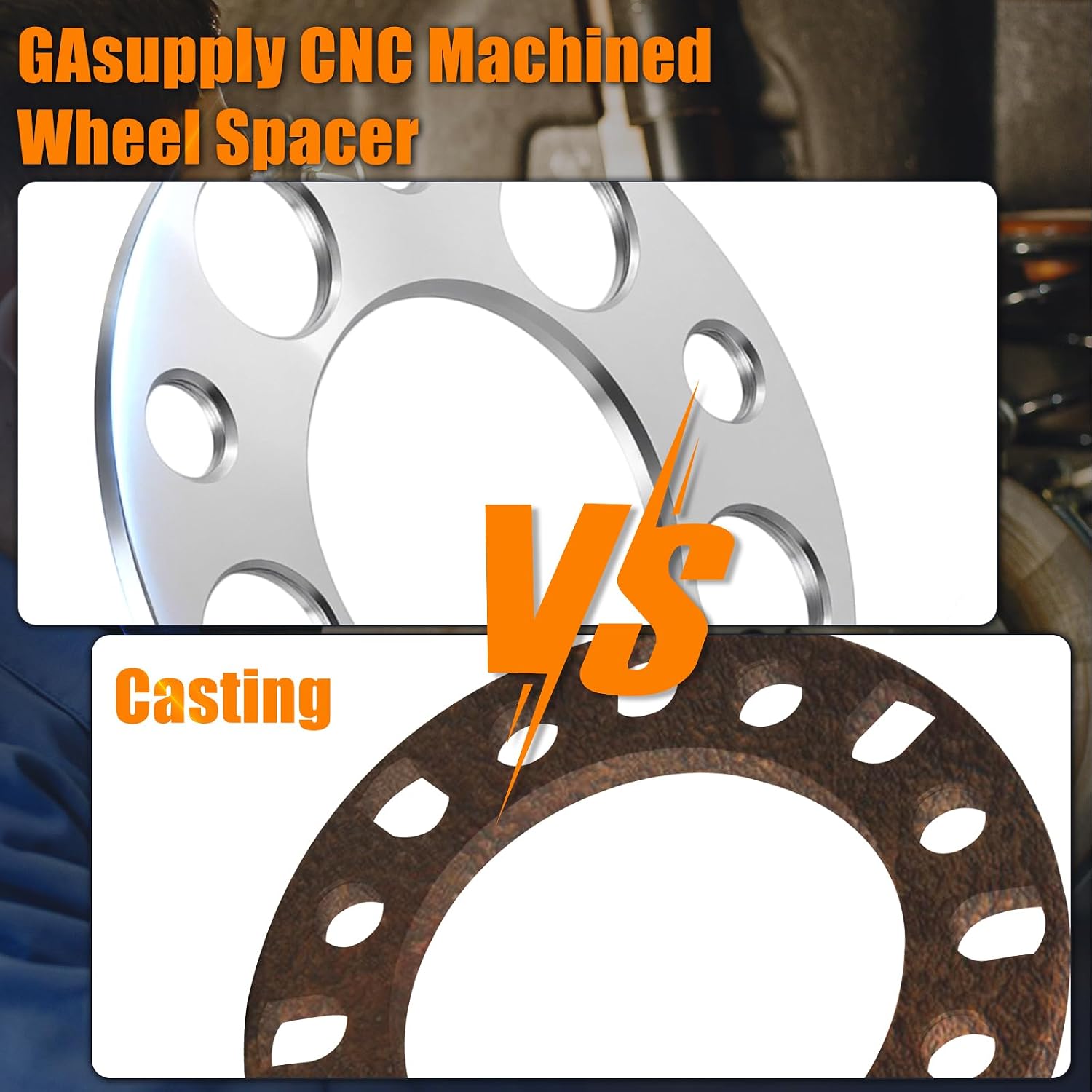 GAsupply 5mm 5x120mm Wheel Spacers Fit for 128i 135i 318i 320i 325i 328i 335i M3 428i 435i M4 525i 528i 530i 535i M5 Z3 Z4 640i 645ci E36 E46 E90 E92 E93 F10 F30, 72.56mm Hub Bore Forged Spacer, 2PCS