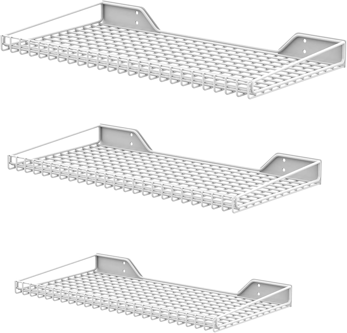torack wall-mounted storage shelves, mixed-size garage wall shelving, main product view