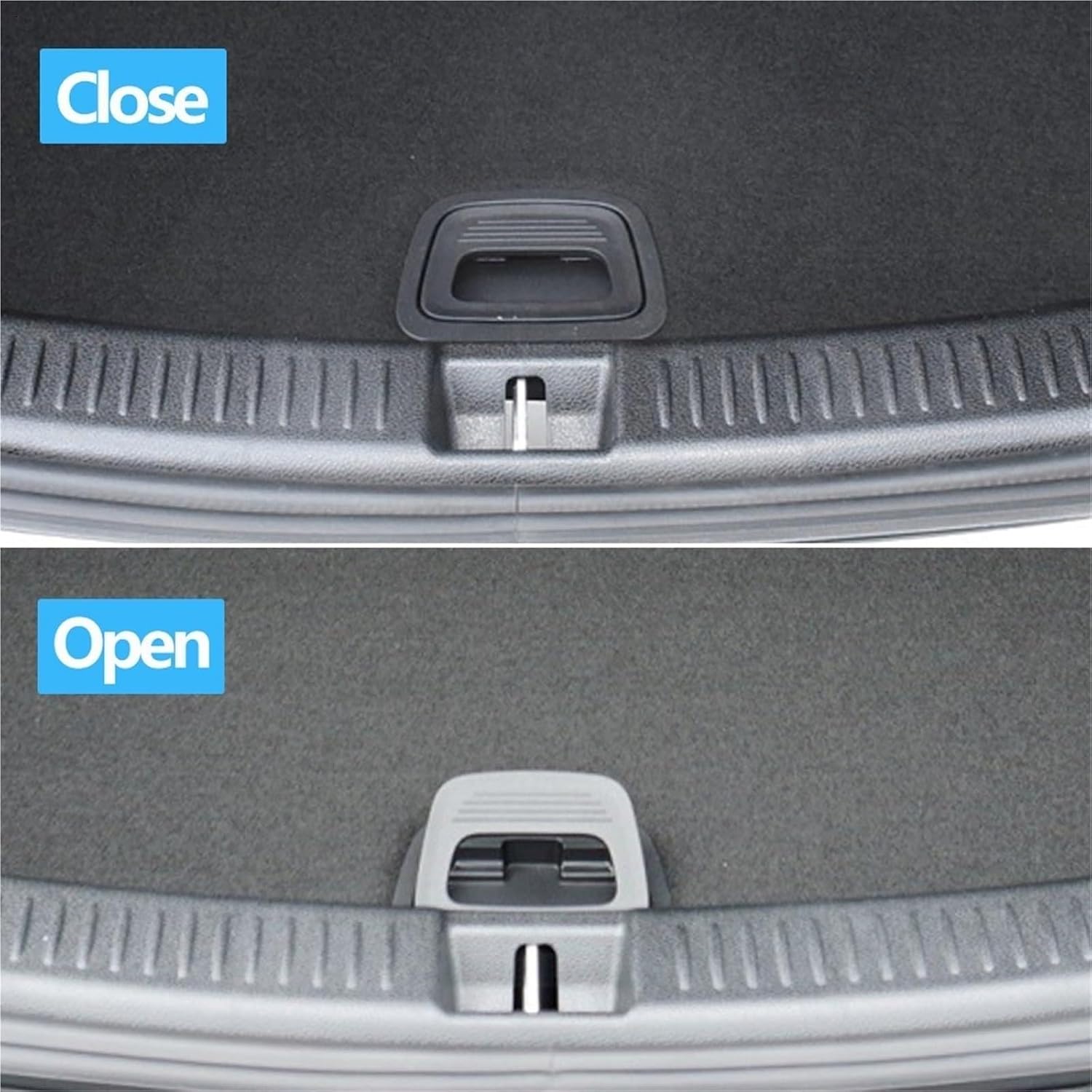 Car Rear Luggage Trunk Handle Cover Boot Floor Mat Carpet for Mercedes for Benz C E CLS Class W206 W213 W257 W238 0996930300 Boot Liner Handle