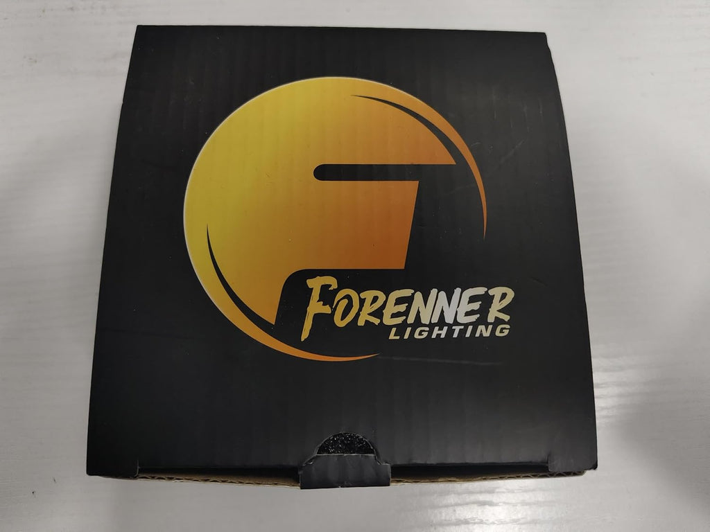 FORENNER H11 9005 Light Bulbs Combo, 1000% Super Brightness, 1:1 Size Easy Installation H11/H9/H8 9005/HB3 Bulbs, 10-Year Life, IP68 Waterproof, Pack of 4