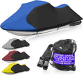 Trailerable Jet Ski Cover, Waterproof Marine Grade 600D Heavy Duty Polyester