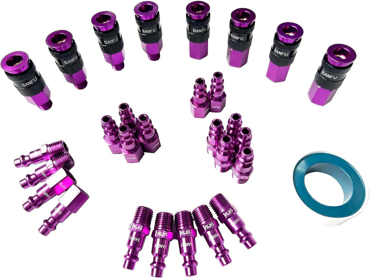sanfu air hose fittings, aluminum amt universal air, main product view