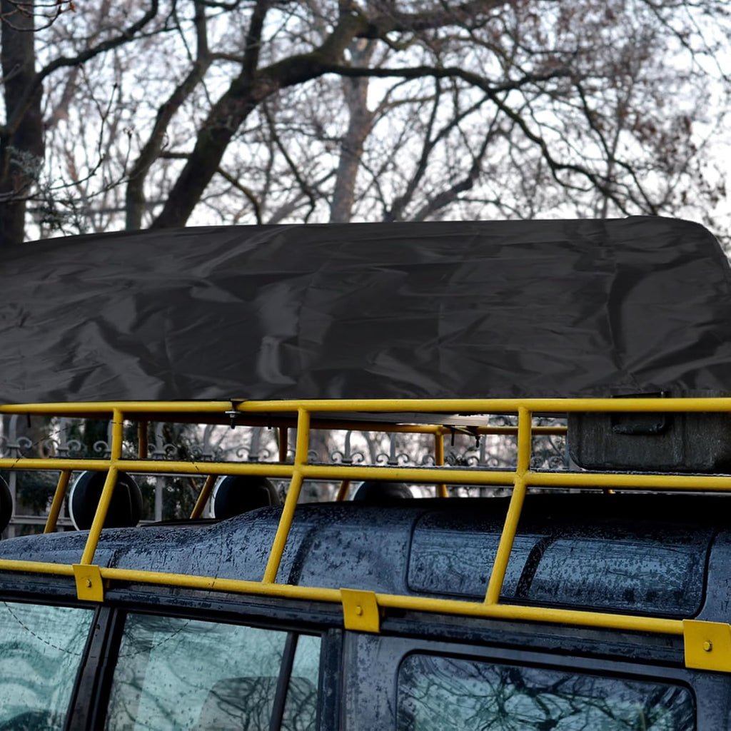 Alipis Car Roof Rack Cover Heavy Duty Rain Protector for SUV and All Vehicles Easy Installation for Off-Road Travel and Cargo Storage