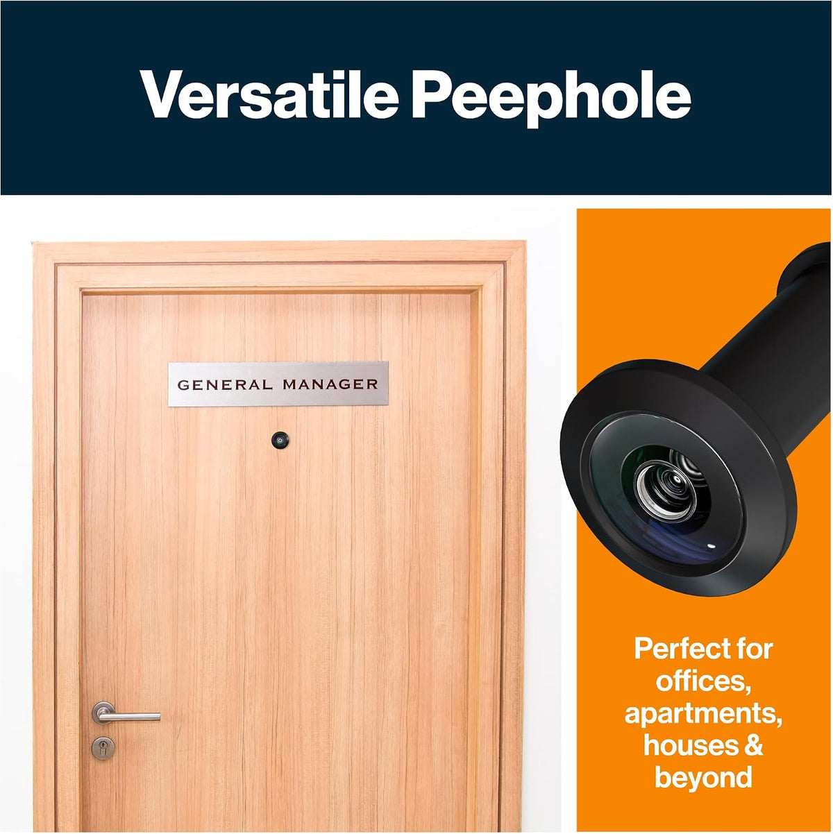 door viewer | security peep hole provides an, package contents