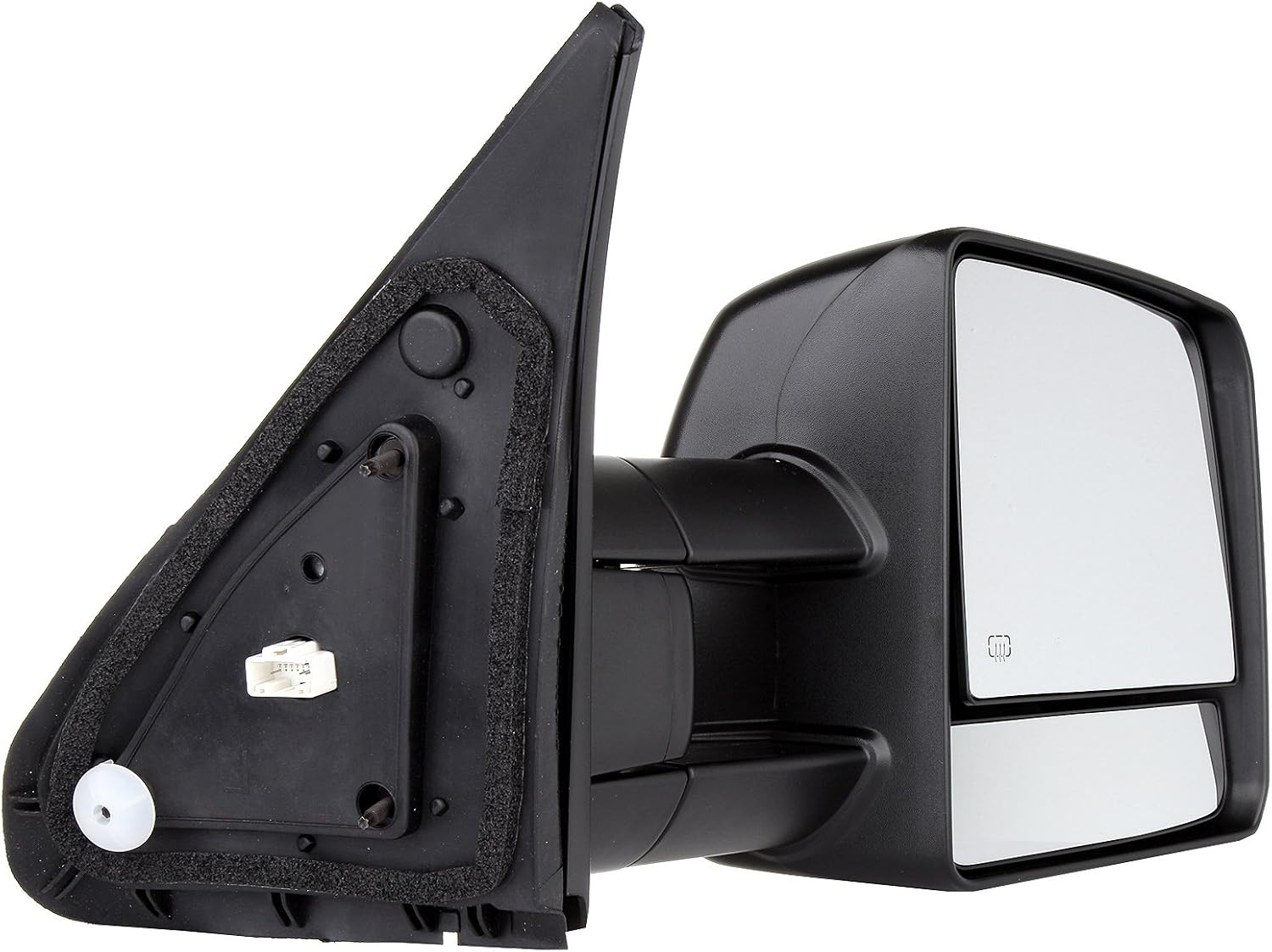 A Pair Heated Towing Mirrors Fits 2007-2017 for Toyota for Tundra, Power Adjusted View Mirror with Turn Signal Indicator