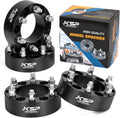 KSP 6x5.5 Wheel Spacers for Chevy Silverado GMC Sierra, 2inch 6x139.7mm Lug Centric Spacer for Ram 1500 Escalade Yukon XL, 50mm Wheel Adapter 108mm Hub Bore with M14x1.5 Studs Black 4PCS