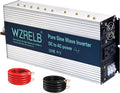 WZRELB 3500W Pure Sine Wave Inverter, Car Power Inverter 36V DC to 110V 120V AC