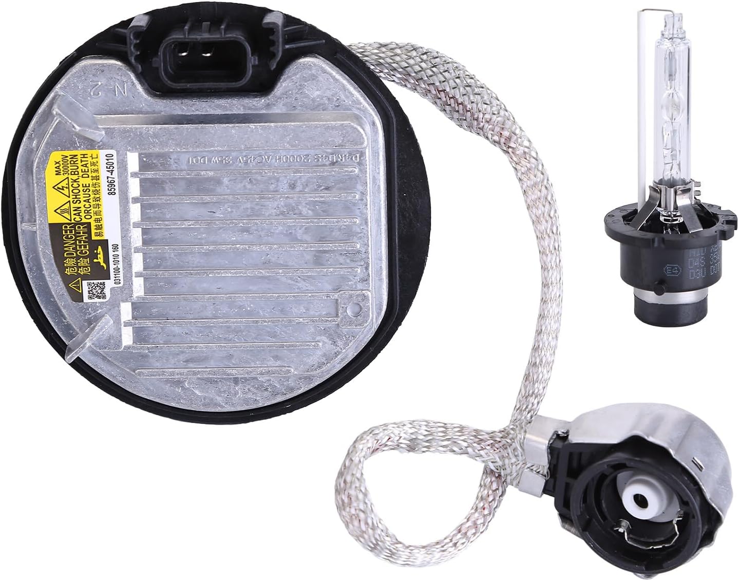PHEZEN Xenon HID Headlight Ballast Control Unit with D4S Bulb Compatible with 2012-2015 Lexu*s LX570 RX350 IS250 IS350 & 2011-2015 Toyot*a Avalon Prius Avensis,replaces85967-45010 85967-08020
