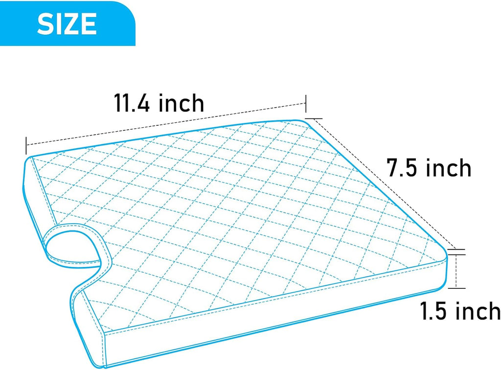 Sinvanho Center Console Armrest Cover for 2015-2025 Ford F150 F250 F350 F450 F550 with 40/20/40 Jump Seat, PU Leather Middle Console Cover Seat Box Lid Protective Cover Cushion Pad, Truck Accessories