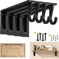 heavy duty closet rod support bracket 400lbs 12x5.6in(4pack, main product view