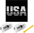 No Fade Car Door Lights Logo Compatible with Infiniti, LED Welcome Lights Accessories for Q50 Q60 Q70 G25 G37 QX50 QX56 QX60 QX70 QX80