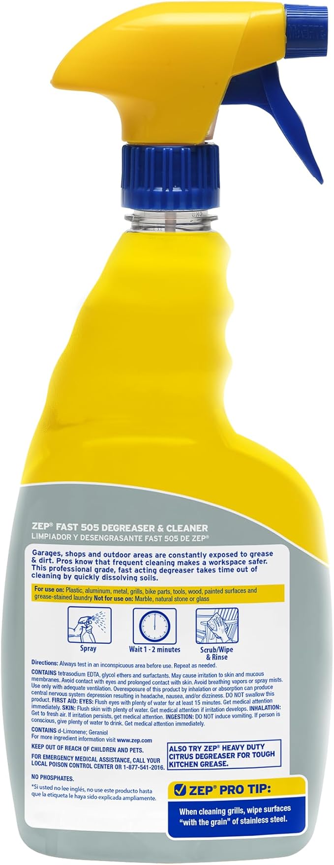 Zep Fast 505 Cleaner and Degreaser - Image 3