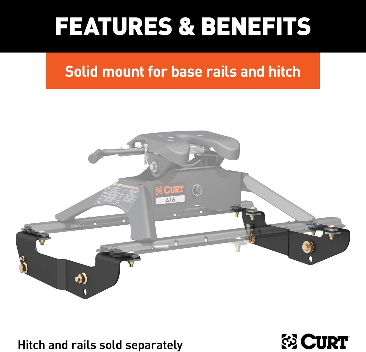 CURT 16418 5th Wheel Installation Brackets
