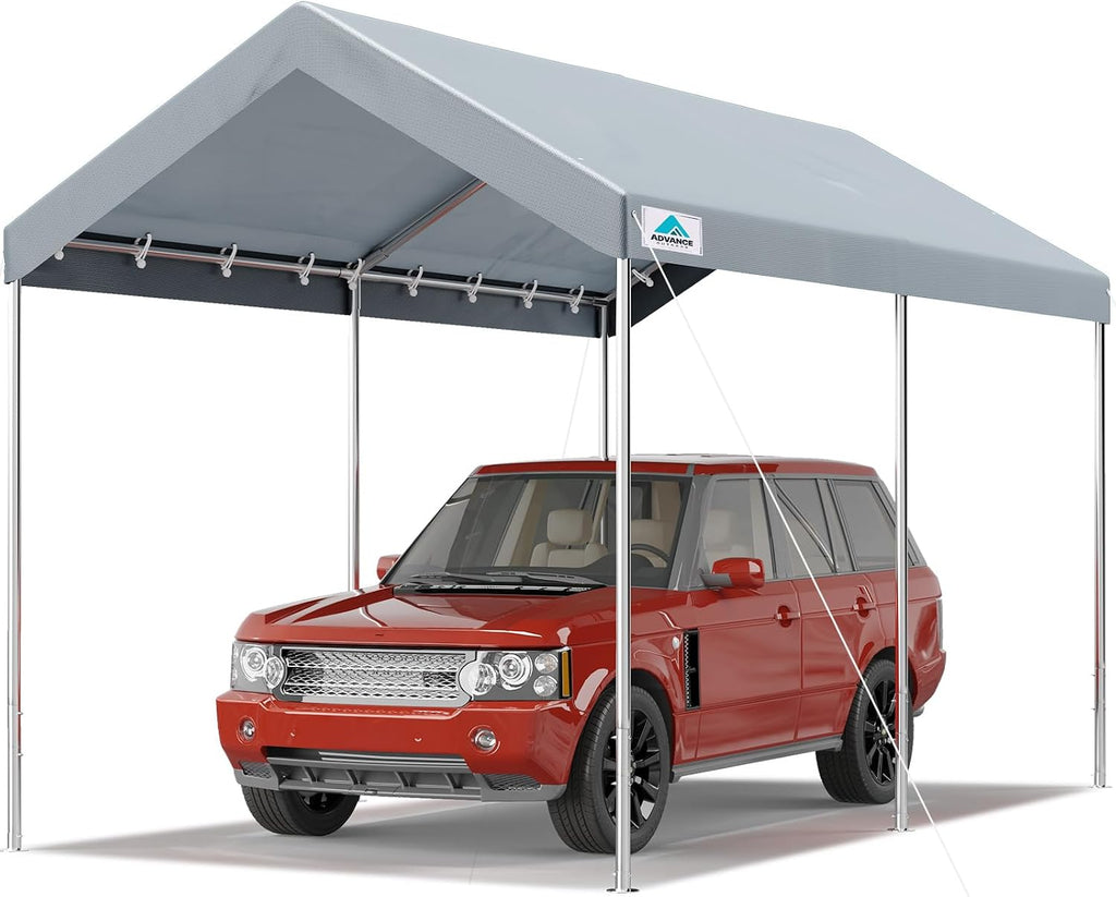 advance outdoor 10x15 ft heavy duty carport potable, main product view