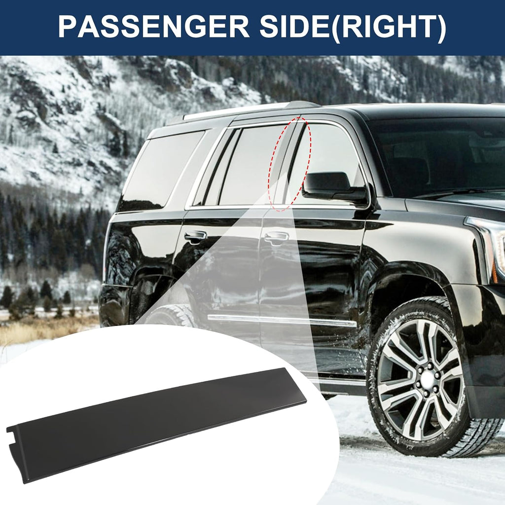 Outer B Pillar Door Window Trim Molding 926-242 Right Replacement for Cadillac Escalade ESV,Chevrolet Suburban,Chevy Tahoe,GMC Yukon XL,4-Door Sport Utility 2015-2020 926-241 (Passenger Side) 1 Pack