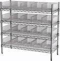 Hudson Exchange 36x14x33, Industrial Wire Shelving Unit by HudsonExchange