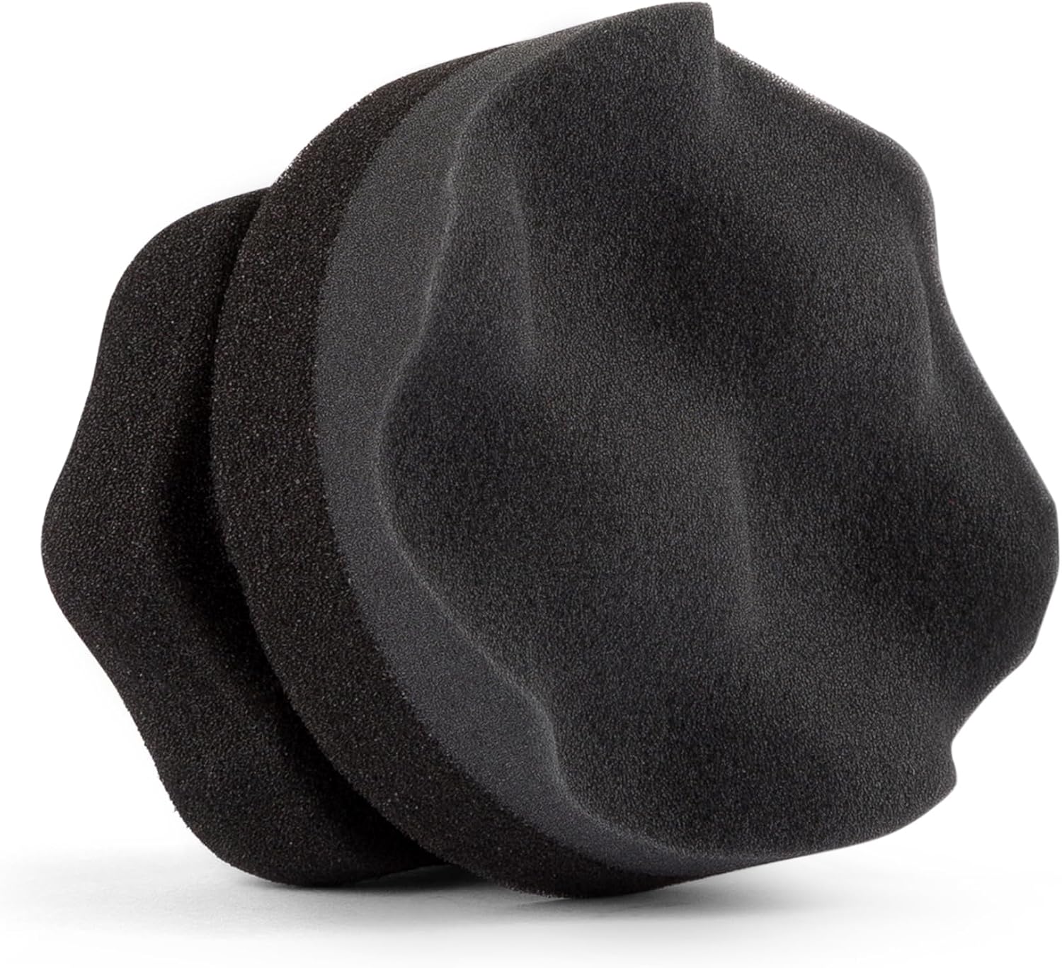 Swift Tire Shine Applicator Foam Pad w/Hex-Grip Handle (1-Pack) - Neatly Apply Tire or Trim Dressing After Car Wash | Reusable & Washable | for Rubber Tires, Vinyl & Plastic Trim
